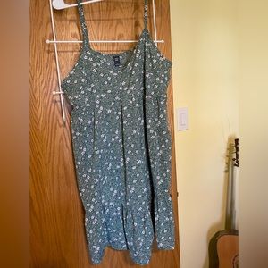 Floral Summer Tank Dress